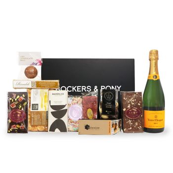 Brownie Hamper & Veuve Clicquot