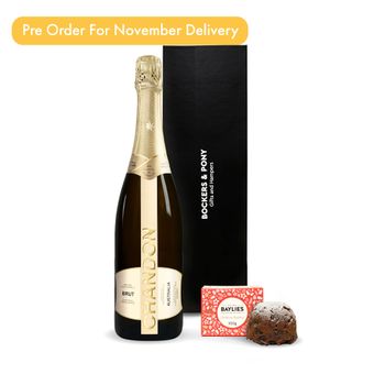 Chandon with Christmas Pudding