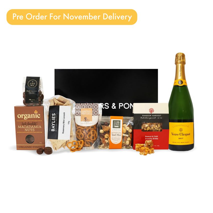 Christmas Drinks with Veuve