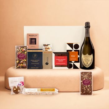 Brownie Hamper & Dom Perignon