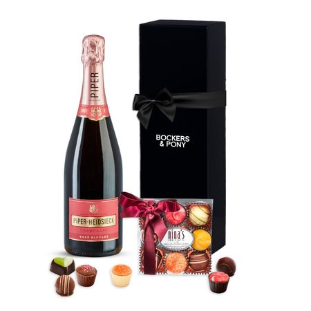 Piper Heidsieck with Nina's Belgian Chocolates