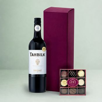Tahbilk Shiraz with Aury Chocolates