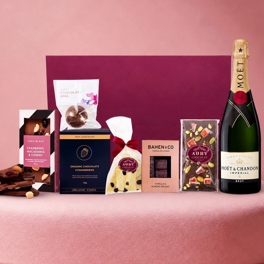 Treasure Chocolate & Moet Chandon