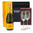 Riedel Glasses with Veuve Clicquot